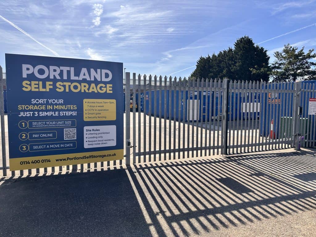 Portland Self Storage Entrance